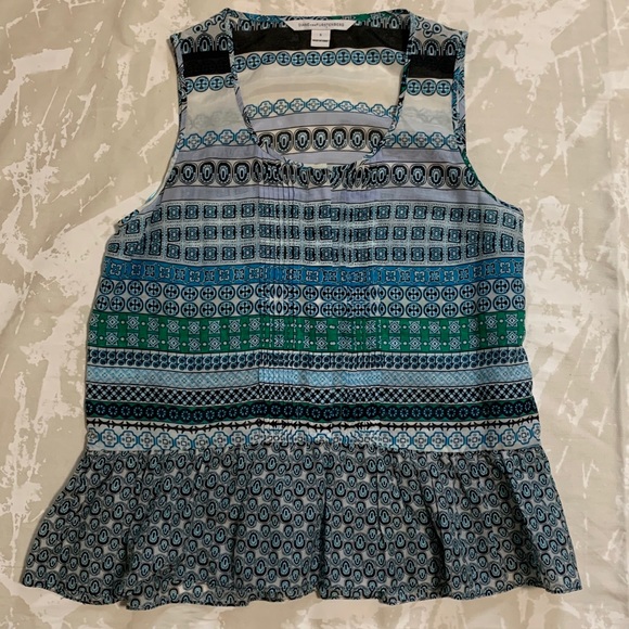 Diane Von Furstenberg Tops - NWOT Diane Von Furstenberg Kenna pleated top